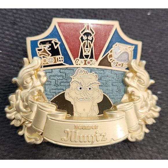 Disney Pin 00040 UP VILLAIN MUNTZ DOG GOLDEN  PP Preproduction Sample Proof LE 3 - Picture 1 of 6